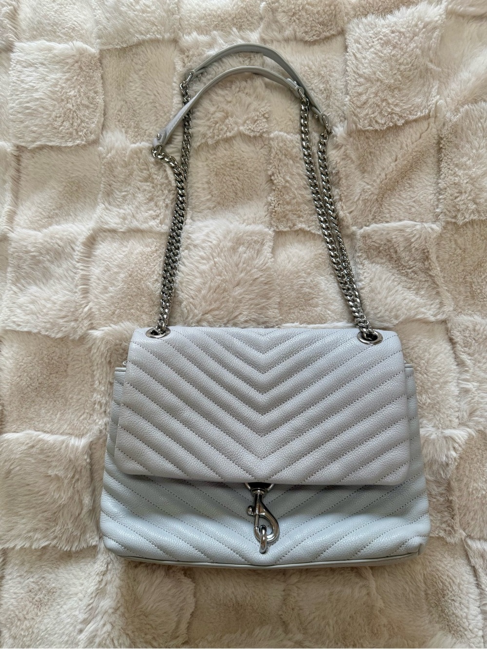 Rebecca Minkoff Edie Quilted Leather Flap Shoulder Bag
